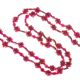 STRING OF BEADED GARNET CLUSTER NECKLACE at Ross's Online Art Auctions